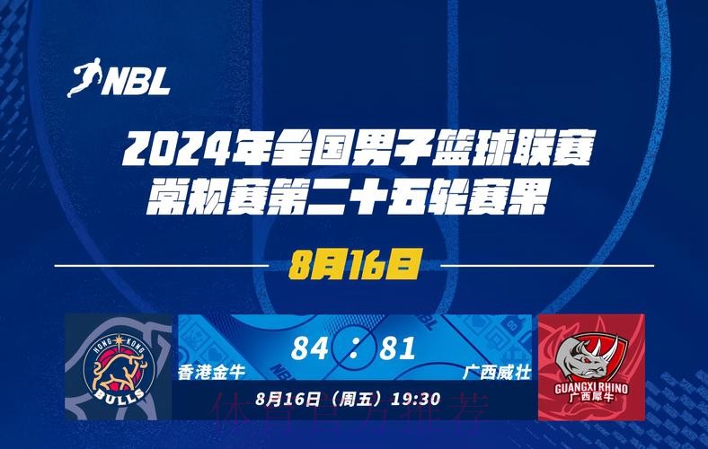 NBL社媒分享第十二轮最新赛程：香港金牛、上海玄鸟今日出战